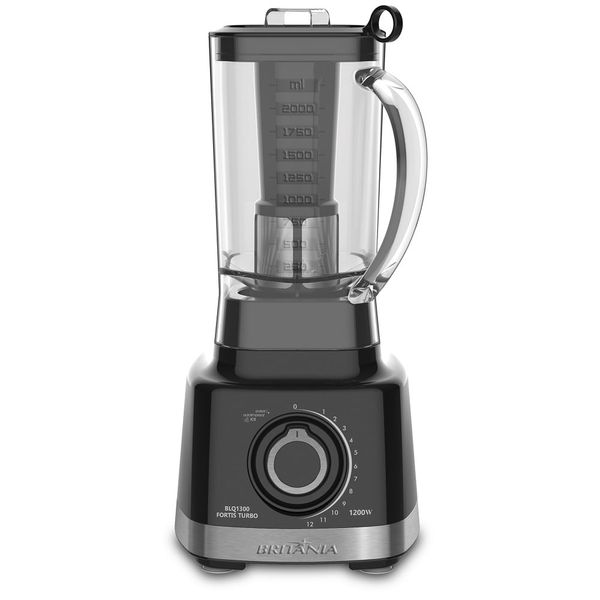Liquidificador Britânia Fortis Turbo BLQ1300 Preto 220V 220V