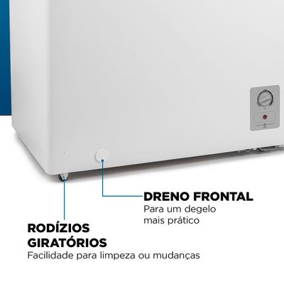 Freezer Horizontal 150L Mondial Branco - FHZ-01-W150 127V