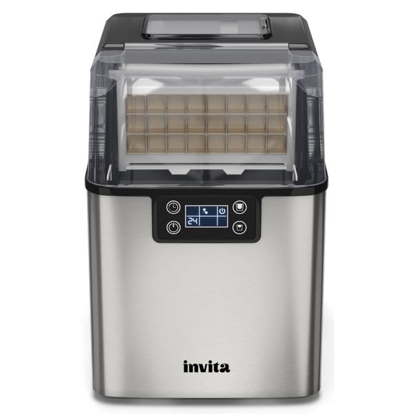 Máquina Gelo Invita 20Kg Prata 220V I-IM-FS-20-PR-2HIA