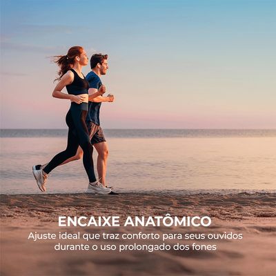 Fone de Ouvido Earbud Aiwa EB-05-W Bluetooth ENC APP BIV