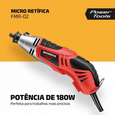Micro Retífica Mondial Power Tools FMR-02 127V