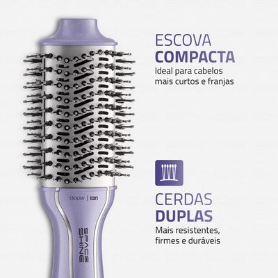Escova Secadora Space Shine  Mondial  Lilás  1300W  - ES-21 BIV