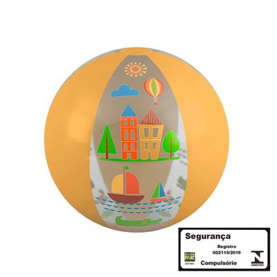 Bola Inflável Ø40cm - Laranja