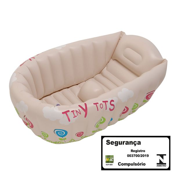 Banheira Bebê - bege Banheira Bebê - bege