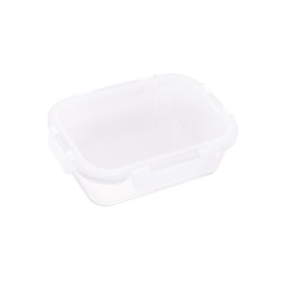 Pote Refratário Retangular com Tampa 650ml