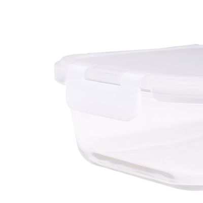 Pote Refratário Retangular com Tampa 650ml