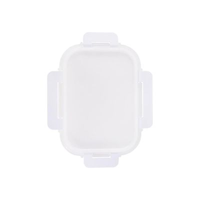 Pote Refratário Retangular com Tampa 650ml