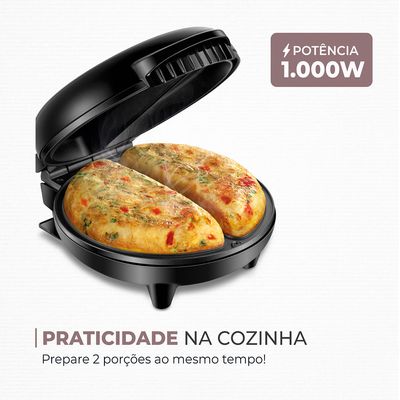 Omeleteira Easy Omelet Mondial Preto 800W OM-02 220