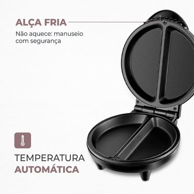 Omeleteira Easy Omelet Mondial Preto 800W OM-02 220