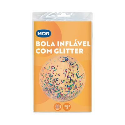 Bola Inflável com Glitter Sort