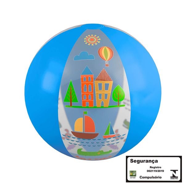 Bola Inflável Ø60cm - AzClaro