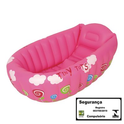 Banheira Bebê - rosa