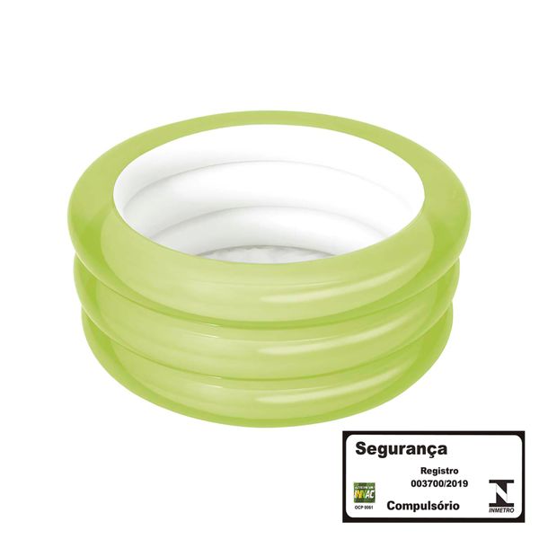 Banheira Inflável 80 Litros Verde