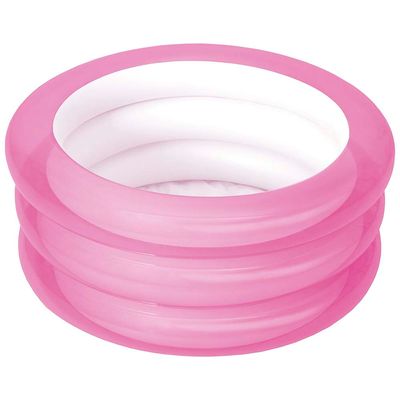 Banheira Inflável 80 Litros - rosa