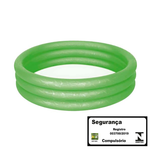 Banheira Inflável 130 Litros - verde Banheira Inflável 130 Litros - verde