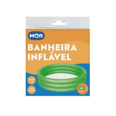 Banheira Inflável 130 Litros - verde