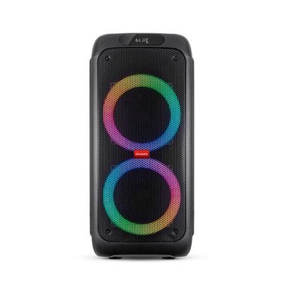 Caixa de Som PartyBox AIWA PB-01 Bluetooth 15H RGB USB TWS Preto Bivolt