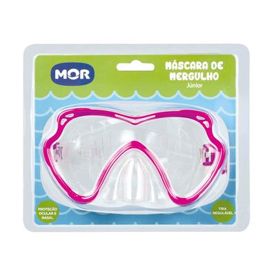 Máscara Mergulho Junior - Rosa