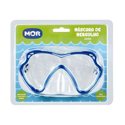 Máscara Mergulho Junior - Azul