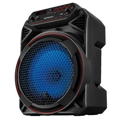 Caixa de Som Acústica Bluetooth 150W Mondial CM150 Preta
