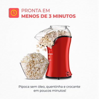 Pipoqueira Popflix Mondial Vermelho 1200W PP-03 110