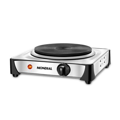 Fogão Elétrico Fast Cook Mondial Inox 1000W FE-04 110