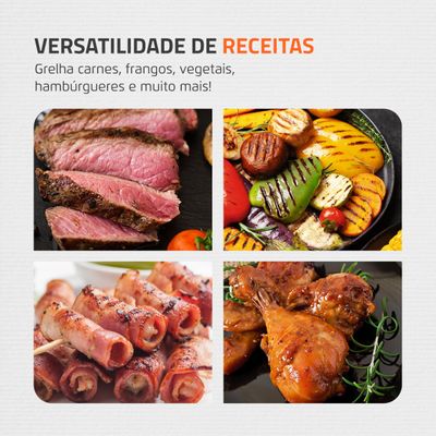 Churrasqueira Elétrica Mondial Preto 2000W CH-06 220