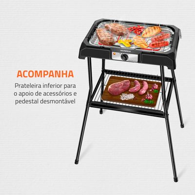 Churrasqueira Elétrica Mondial Preto 2000W CH-06 220