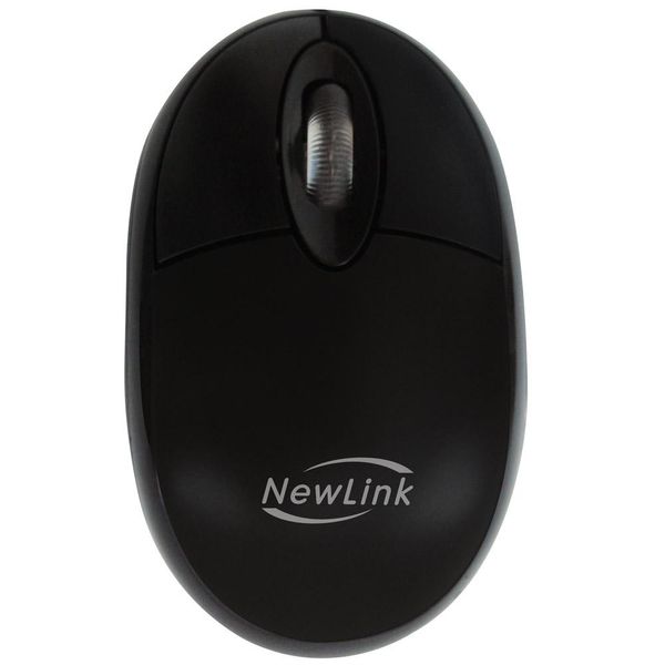 Mouse Óptico Newlink MO304C Preto Preta Mouse Óptico Newlink MO304C Preto Preta