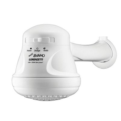 Ducha com Cano Maxi Banho 3 Temperaturas Lorenzetti 5500W 127V 127V