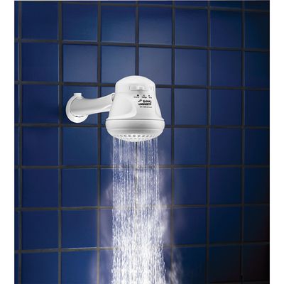 Ducha com Cano Maxi Banho 3 Temperaturas Lorenzetti 5500W 127V 127V