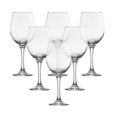 Conjunto 6 Taças para Água 490ml Barone Nadir Única