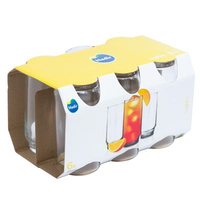 Conjunto 6 Copos 300ml Nadir Lights Única