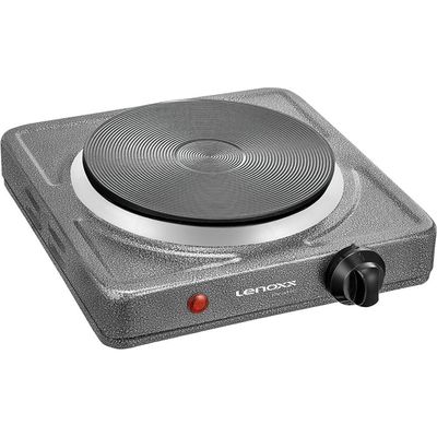 Fogão 1 Boca de Mesa Elétrico Lenoxx Pratic PFE351 Inox 220V 220V