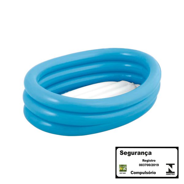 Banheira Inflável Oval - azul Banheira Inflável Oval - azul