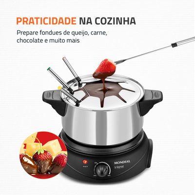 Panela Elétrica de Fondue Elétrico Le Gourmet II FD-02 110