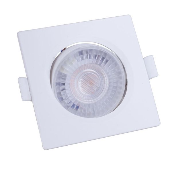 Led Spot Supimpa Quadrada 5W Avant Bivolt Amarela Bivolt