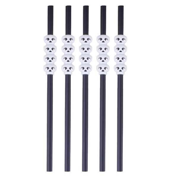 Canudos Decorativos Halloween com 5 Play&Fun Canudos Decorativos Halloween com 5 Play&Fun