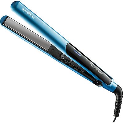 Prancha de Cabelo Britânia Titanium Blue Bivolt Bivolt