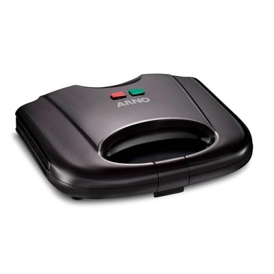 Sanduicheira e Grill Arno Antiaderente Preta SACB 127V 127V