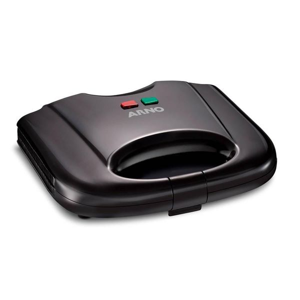 Sanduicheira e Grill Arno Antiaderente Preta SACB 127V 127V