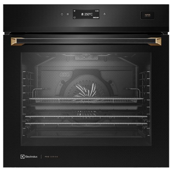 Forno Elétrico Electrolux de Embutir OE9XB 80L Preto 220V 53801WBA235 Forno Elétrico Electrolux de Embutir OE9XB 80L Preto 220V 53801WBA235