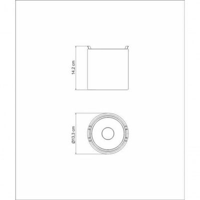 Pote Tramontina Cucina Em Inox Para Mantimentos Com Tampa 12cm 1,5 Litros