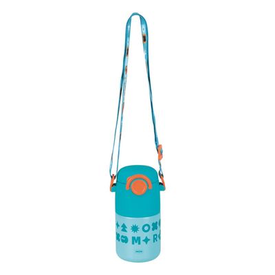 Garrafa Térmica Kids Alça Azul 500ml