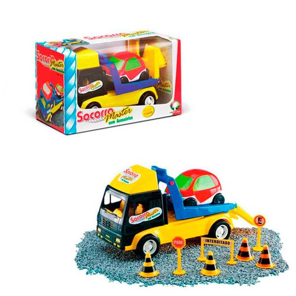 Carrinho Socorro Master com Acessórios Carrinho Socorro Master com Acessórios