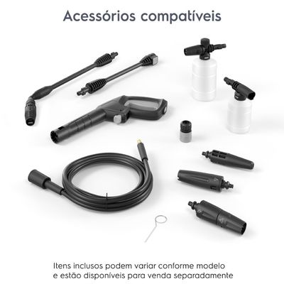 Lavadora de Alta Pressão Electrolux 1650PSI 1400W EasyWash com Engate Rápido (QWS1650) 127V