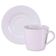 Kit 12 Xícaras de Chá Café com Pires Porcelana 185ml Tramontina Ingrid Padaria Hotel