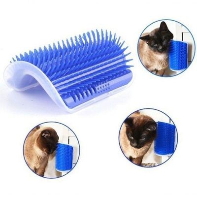 Escova De Parede Para Massagem E Tira Pelos Gatos - Petshop