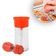 Dispenser De Oleo Azeite Com Escova De Silicone Vidro 180ml Salmão