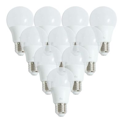 Kit 10 Lâmpadas Led 9W Kian Branca Bivolt Bivolt